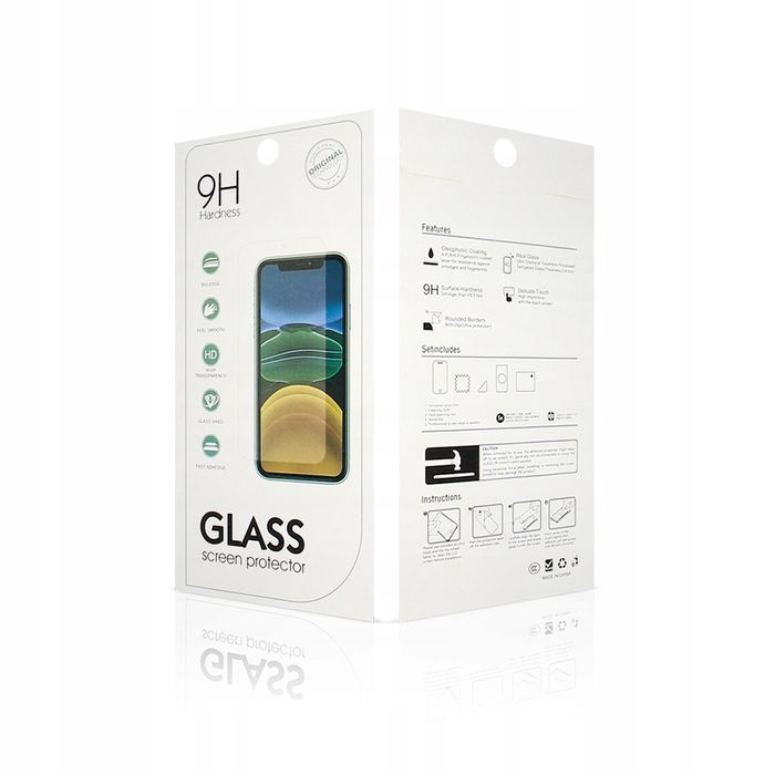 Szkło Hartowane 9H Glass Protector Pasuje Do Iphone 12 / 12 Pro 6,1"