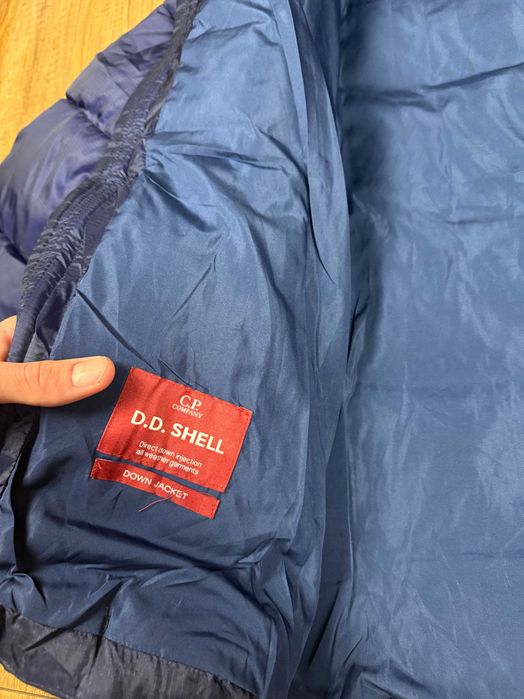 Puffer CP Company куртка пуховик мікропуховик сп компані синій
