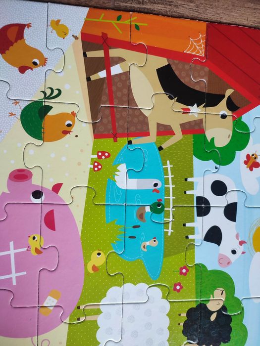 Puzzle edukacyjne czuczu 5 sztuk