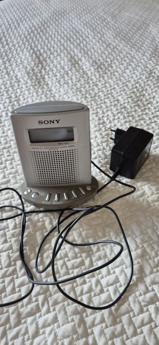 Radio despertador da Sony