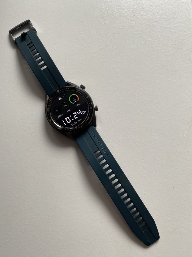 Zegarek smartwatch Huawei Watch  GT sportowy pasek zielony