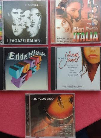 Cd's: Norah Jones, Eddie Jefferson, música Italiana