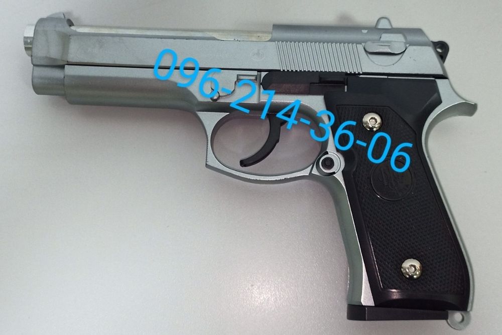Детский пистолет Beretta 92 пластик + металл