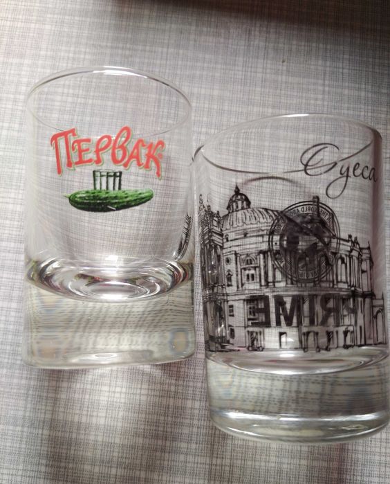 Чарочки, стопки Первак 5 штук +чарочка - Одеса.