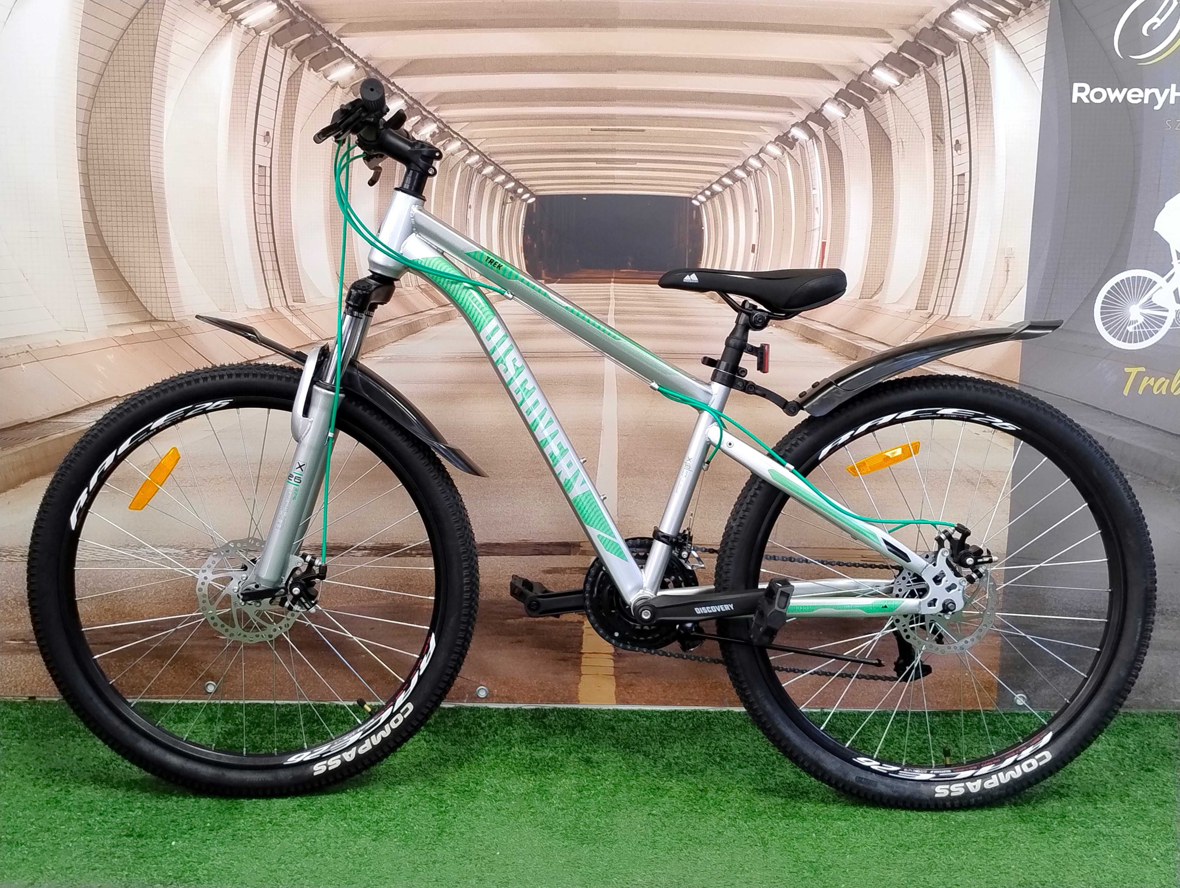 Wytrzymały Rower górski MTB 26" rama 15" H.TARCZOWE NA KOMUNIĘ