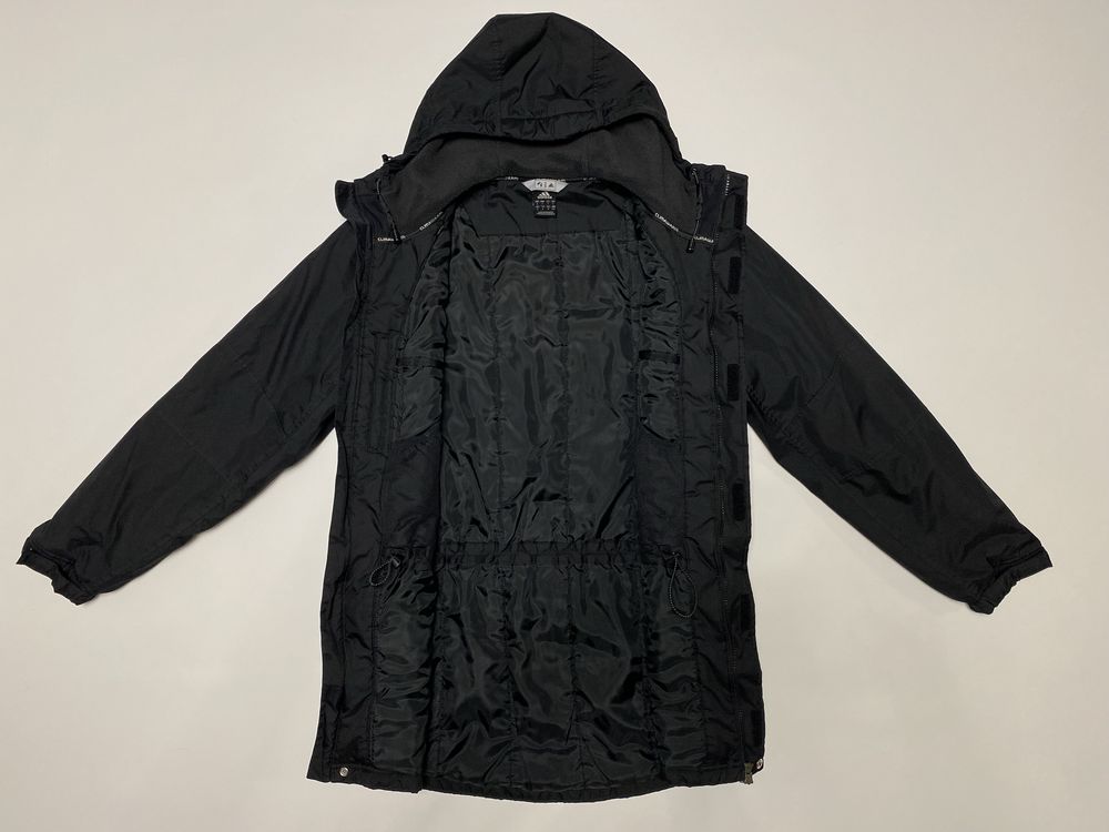 Новая куртка пуховик Adidas Trail Parka флис парка длинная Разм S M 44