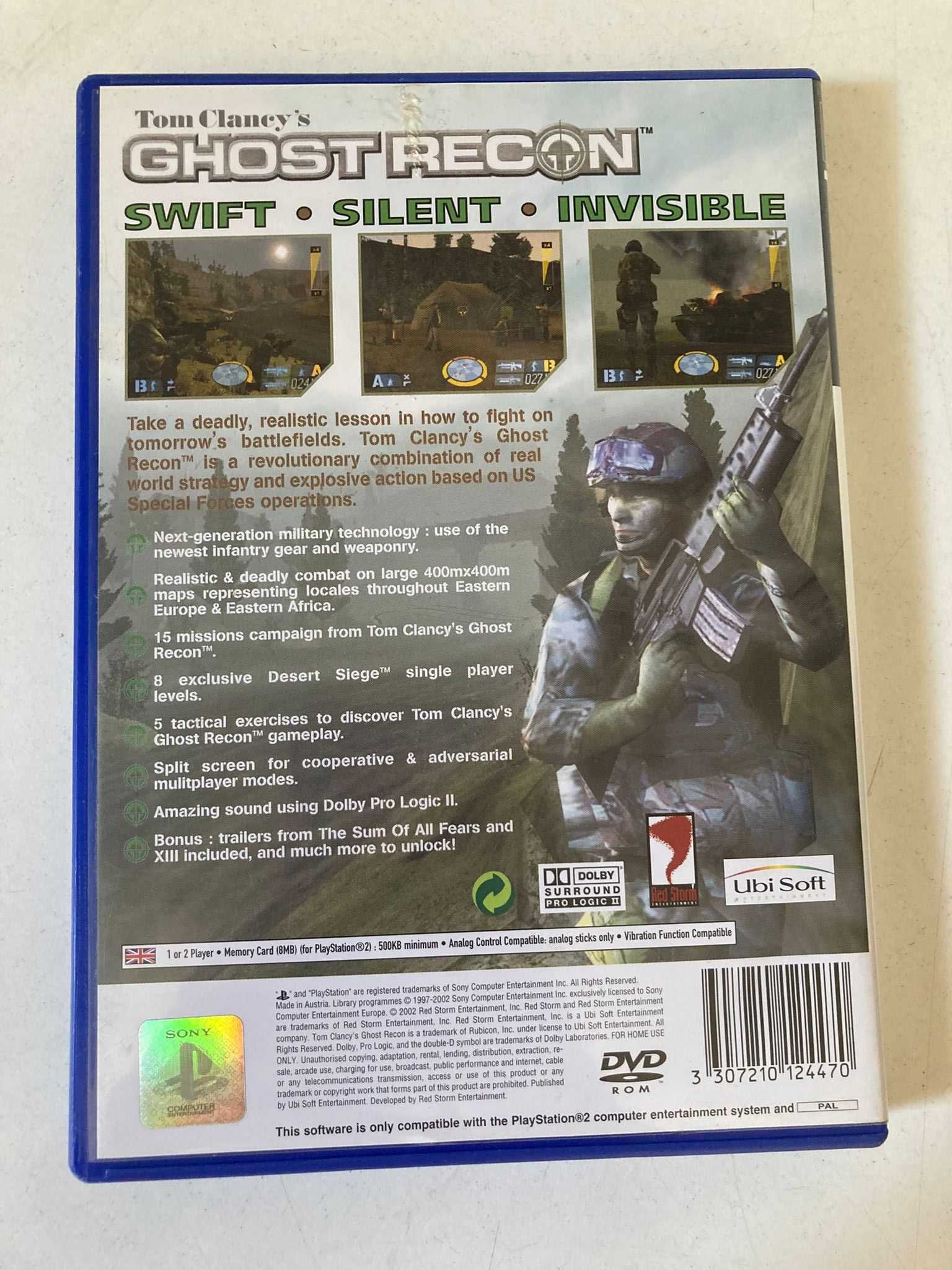 PS2 - Tom Clancy's Ghost Recon