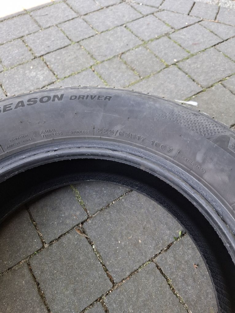 Opony  225/65 R17 wielosezon