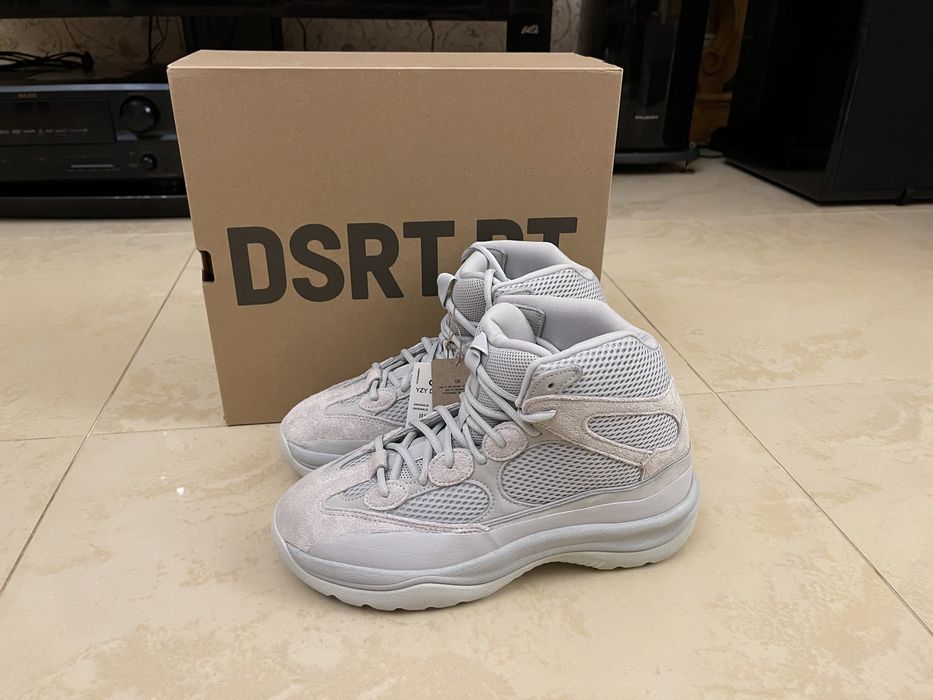 Кроссовки Ботинки Adidas Yeezy Desert Boot Salt Оригинал