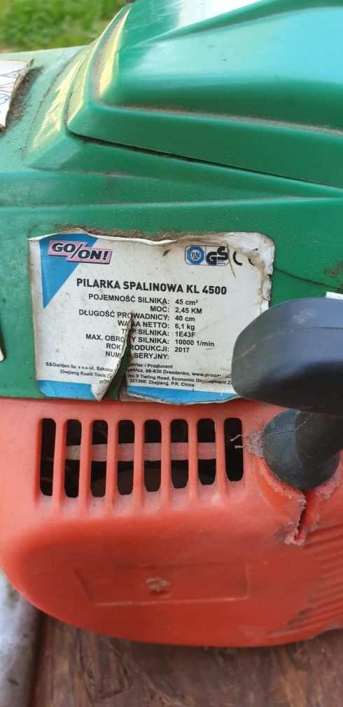 Pilarka spalinowa uzywana.
