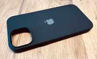 Oficjalne sylikonowe etui Apple do iPhone 15 black