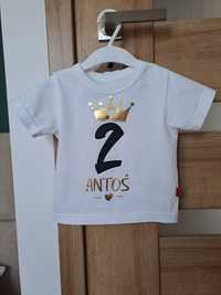Koszulka na urodziny 2 latka Antoś