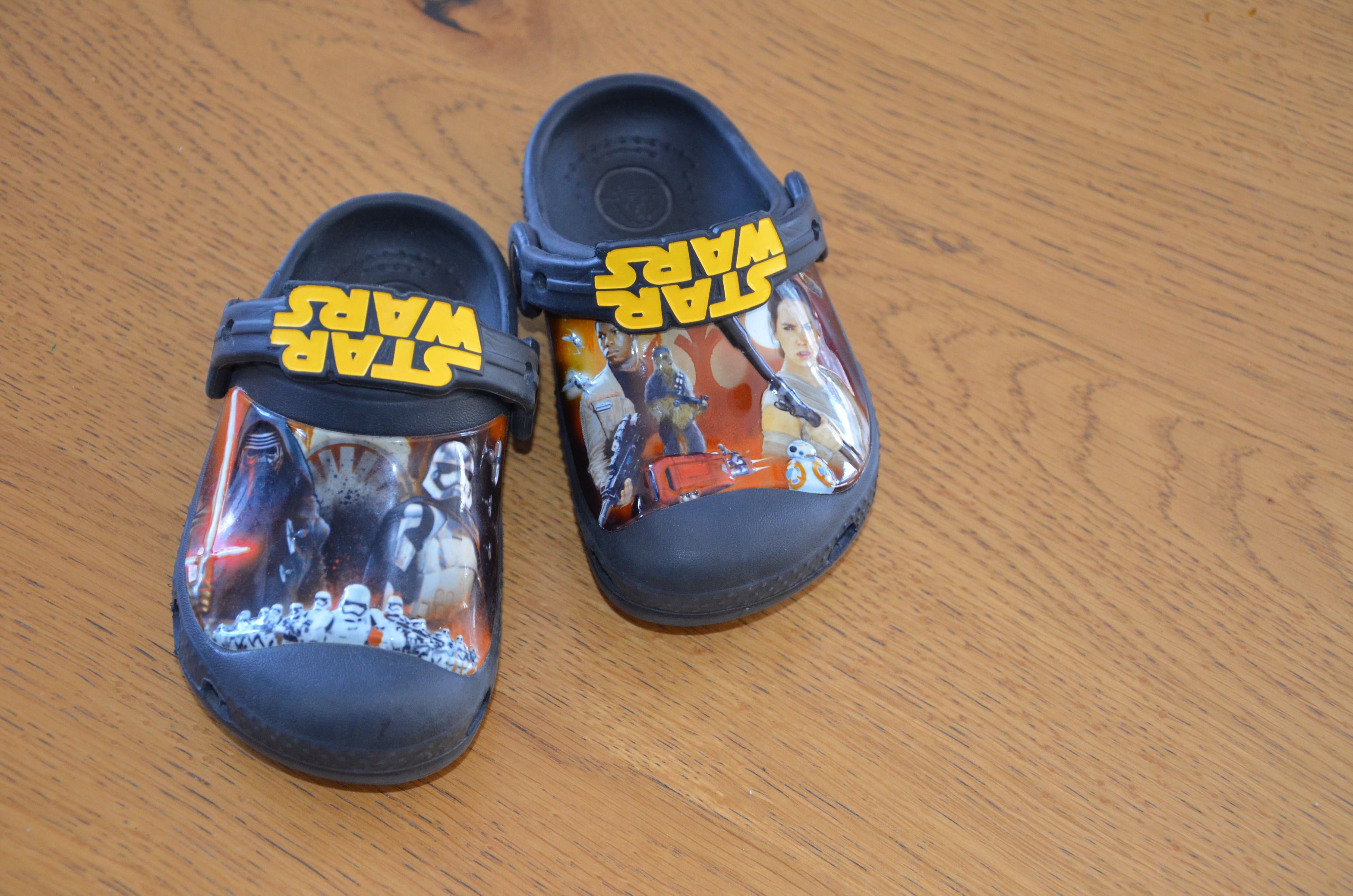 crocs C 6/7 (23-24) Star Wars  czarne