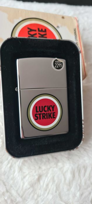 Zapalniczka Zippo LUCKY Strike 1999r. Nowa