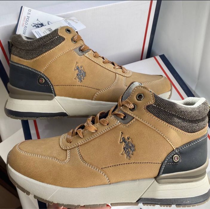 Ботинки U.S. POLO ASSN. Хайтопы. Размер 41 (26,5 см). Новые!