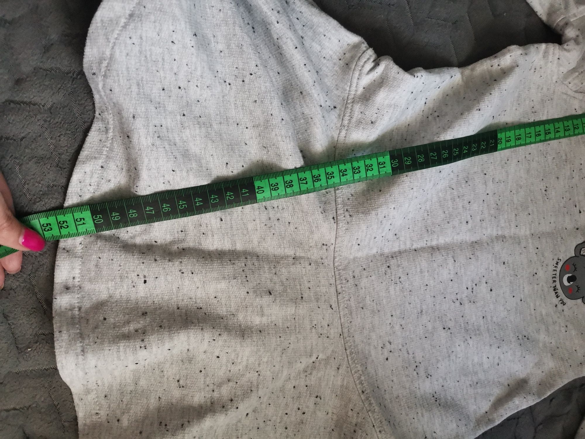 Sukienka letnia jesienna szara siwa 98 Reserved