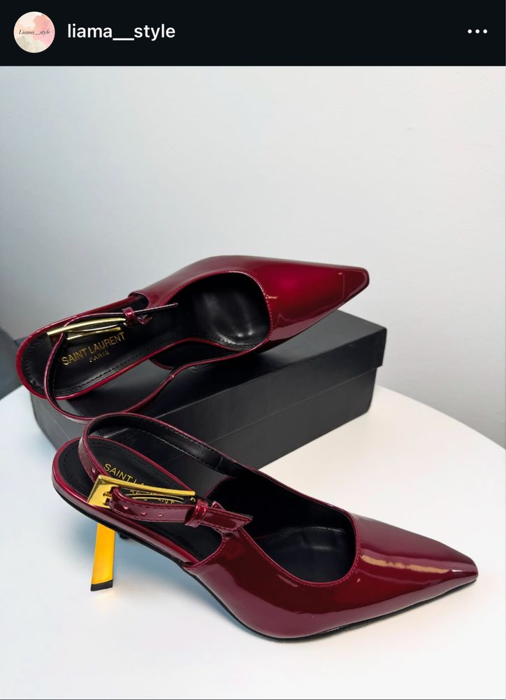 І наявності туфлі YSL 39-25