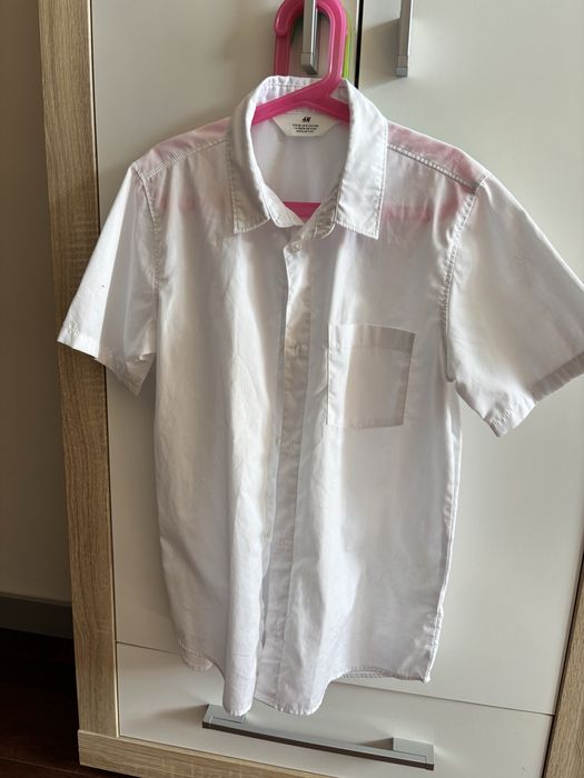 Koszula biała h&m r. 152