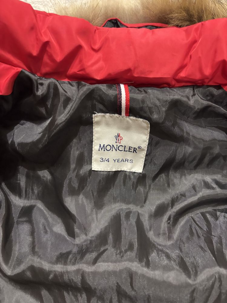 Пуховик дитячий Moncler