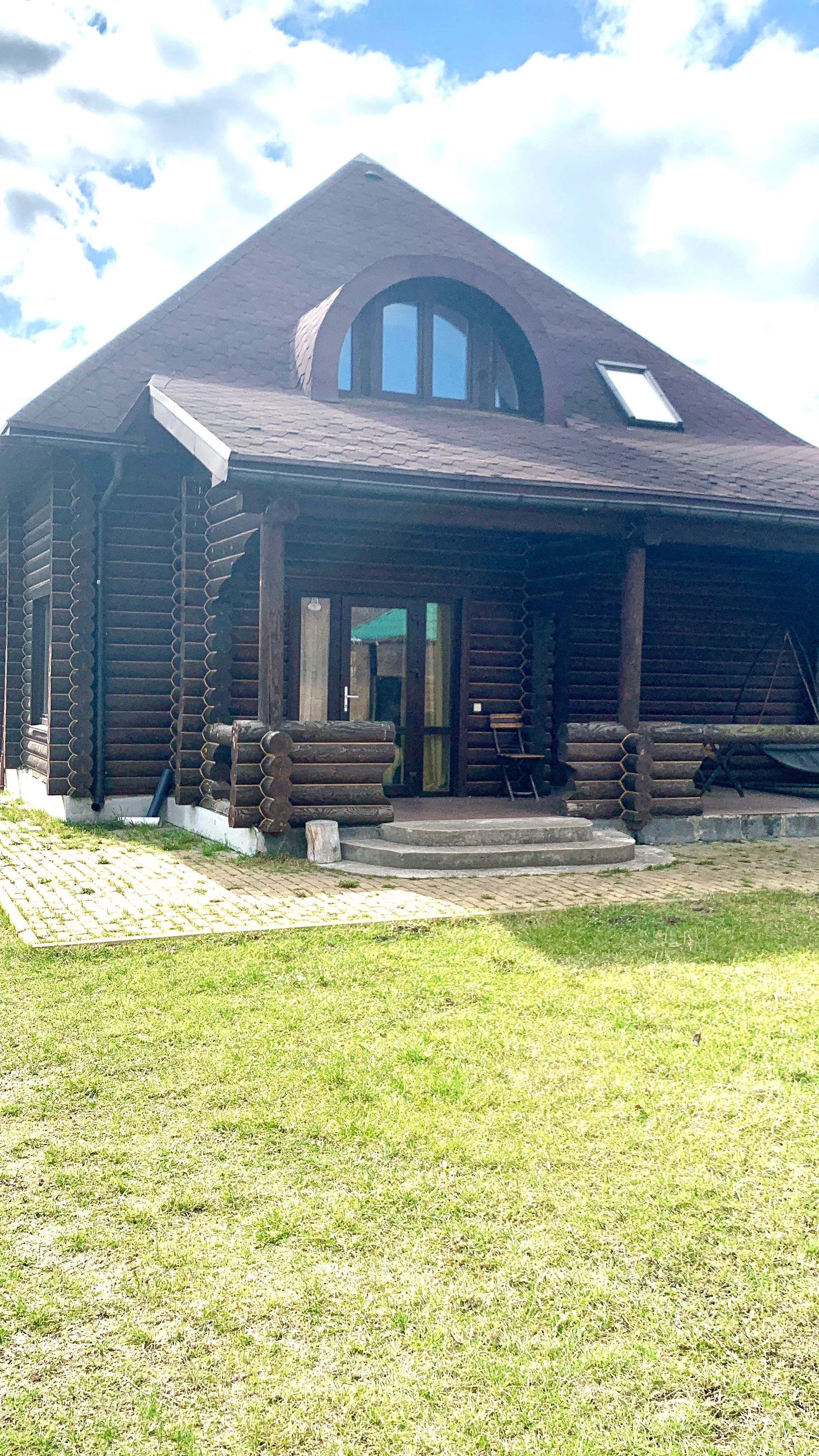 Сертифікат- ТАК! Жилий зруб з газом, біля озера! БЕЗ КОМІСІЇ