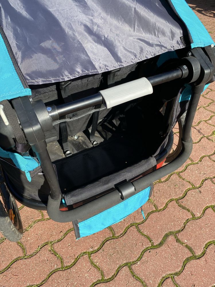 Przyczepka rowerowa hamax dwuosobowa