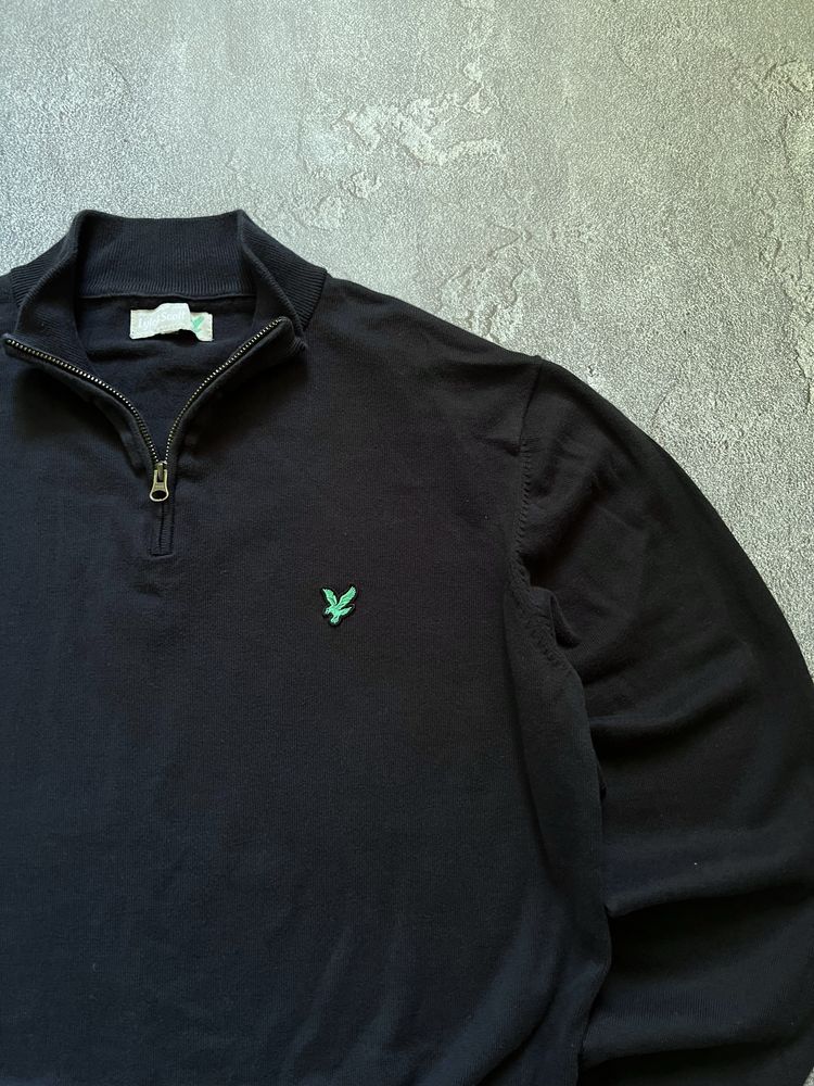 Свитшот на замке 1/4 Zip Lyle & Scott  размер L