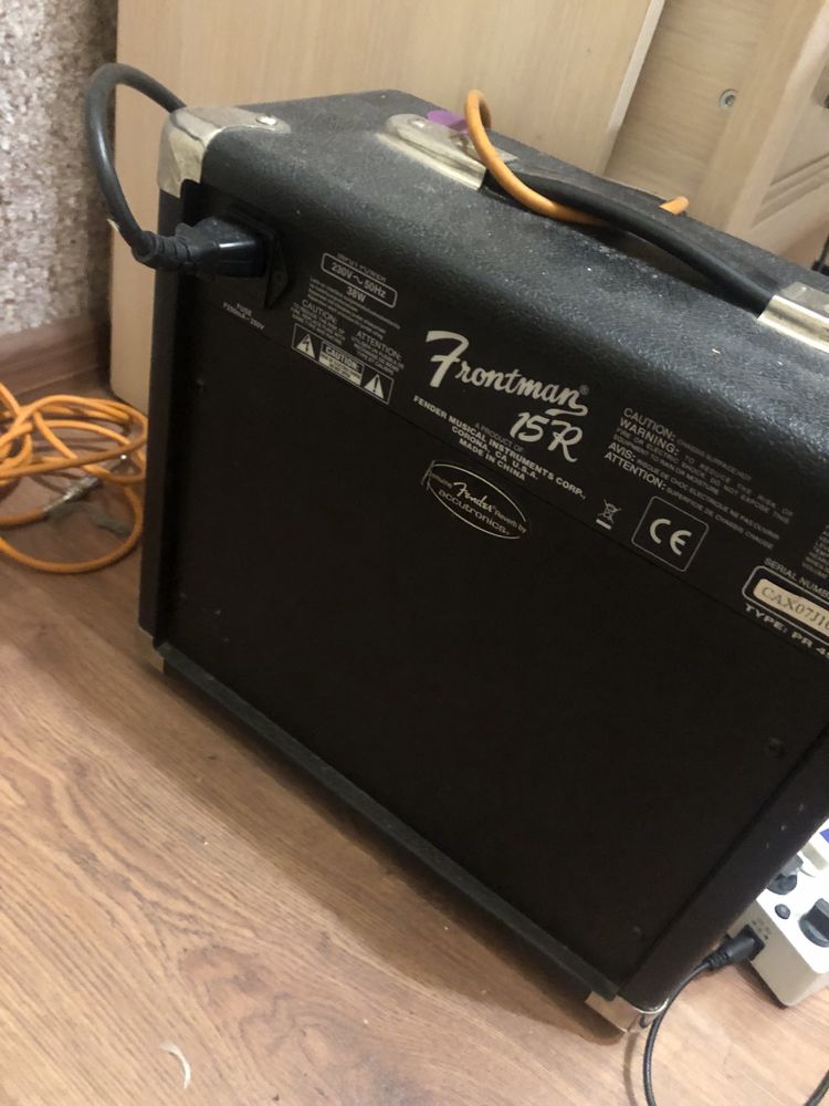 Fender frontman 15r(spring reverb)