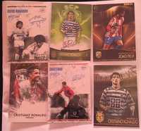 Cartas coleção Maradona,Cristiano Ronaldo,João Felix,Haaland,Cruyff
