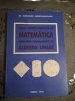 Livro de lições teórico práticas de matemática e álgebra Linear