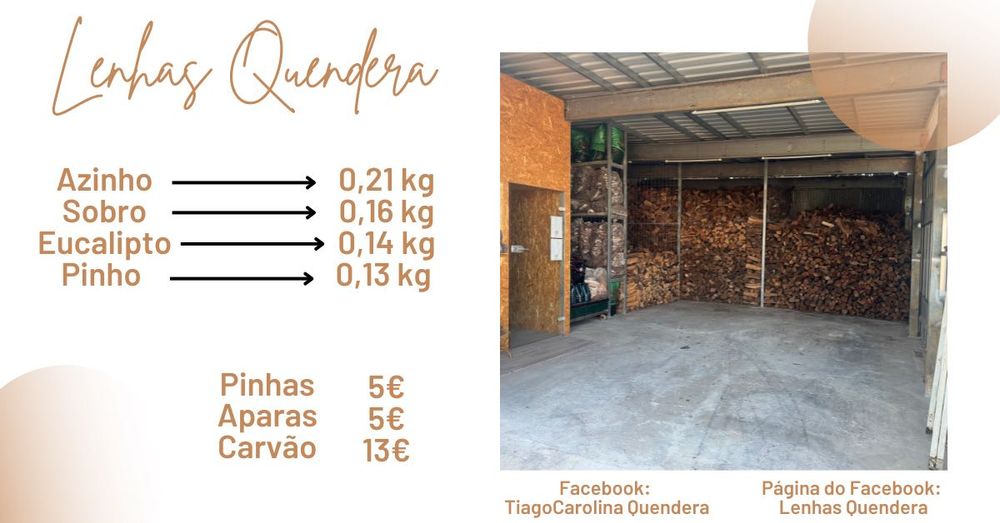 Lenha seca e de qualidade