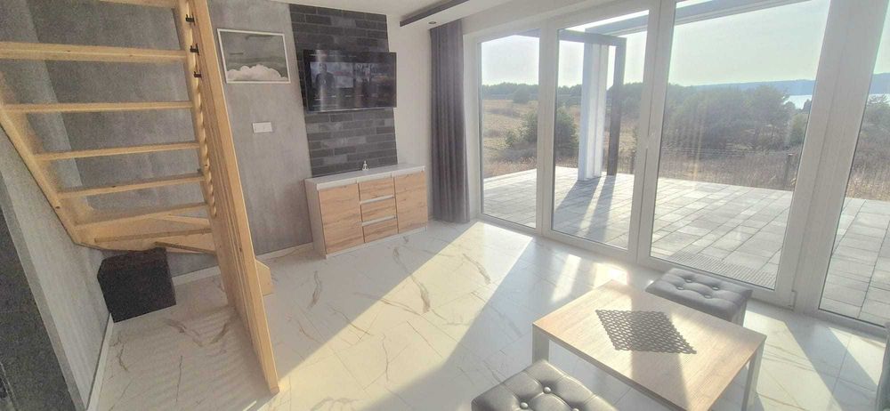 PonadNiebem Chańcza Sylwester ZAJĘTE, dom z widokiem nad zalewem