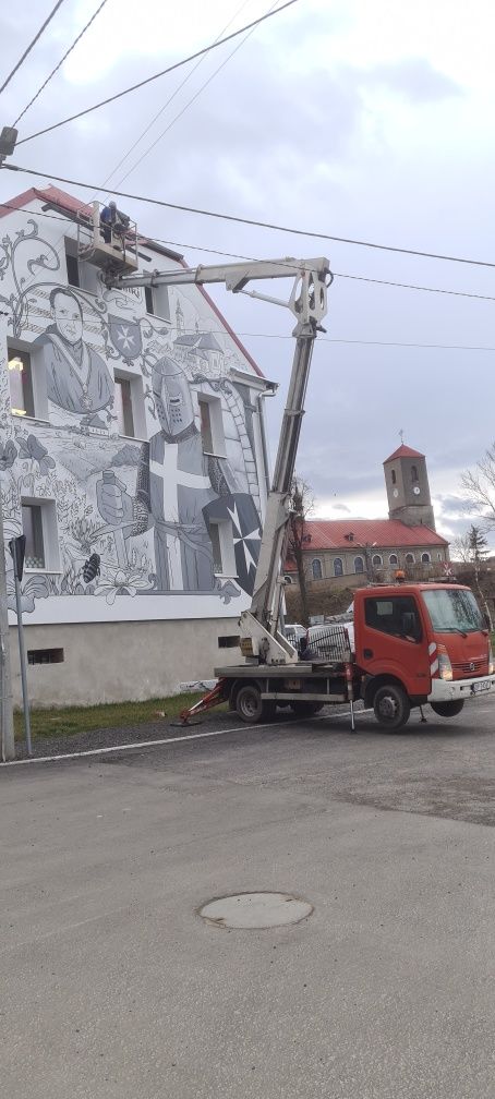 Podnośnik koszowy/ zwyżka