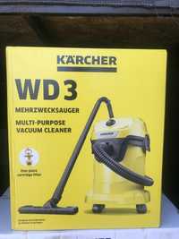 Пилосос Karcher WD3 кершер пилосос оригінал