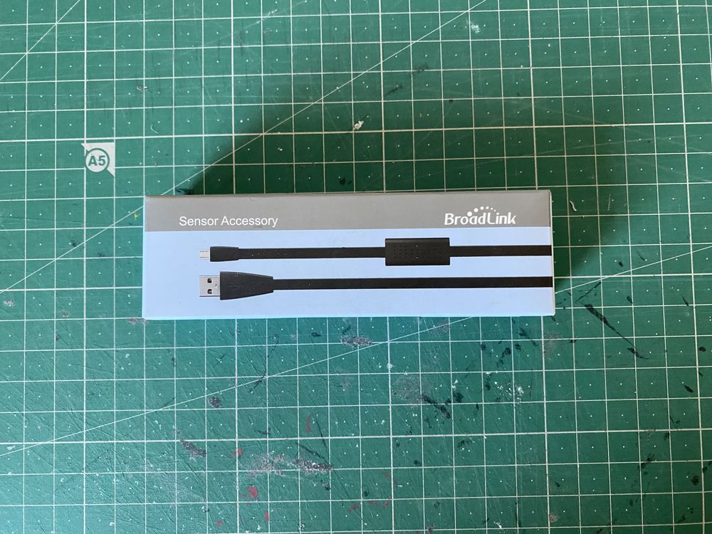 Broadlink - Sensor de Temperatura e Humidade HTS2 - BLHTS2