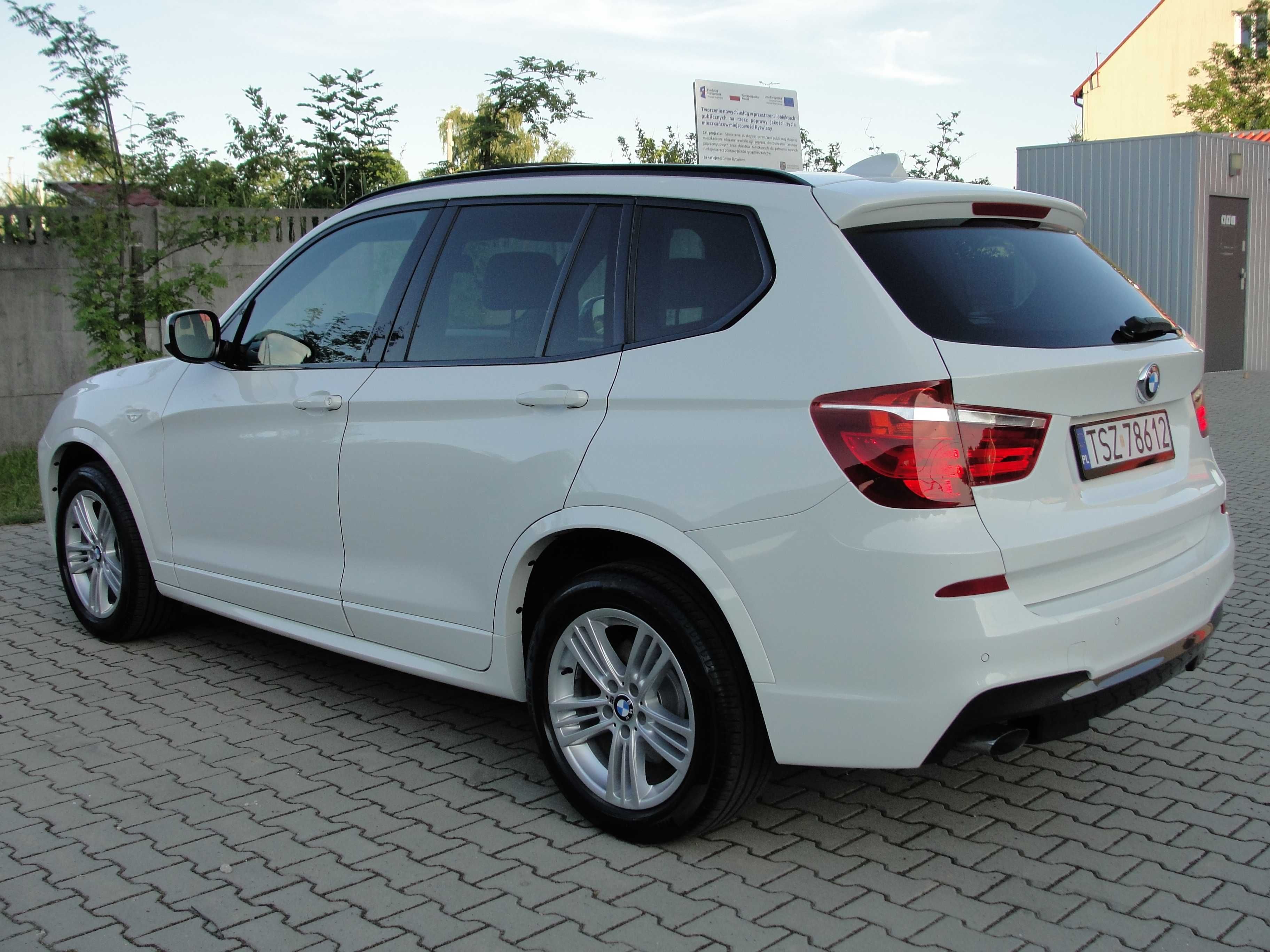 BMW X3 xDRIVE 20d M-PAKIET panorama*d.navi*head-up*xenon*NOWY ROZRZĄD