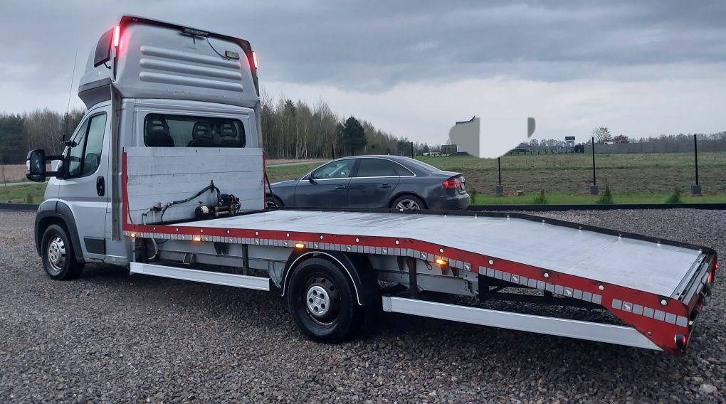 Fiat Ducato 2.3 2009*Pomoc Drogowa*Autolaweta*Alu-Najazd Doinwestowany