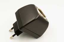 Transformador Ac/Dc adaptador de isqueiro para tomada de parede, Novo