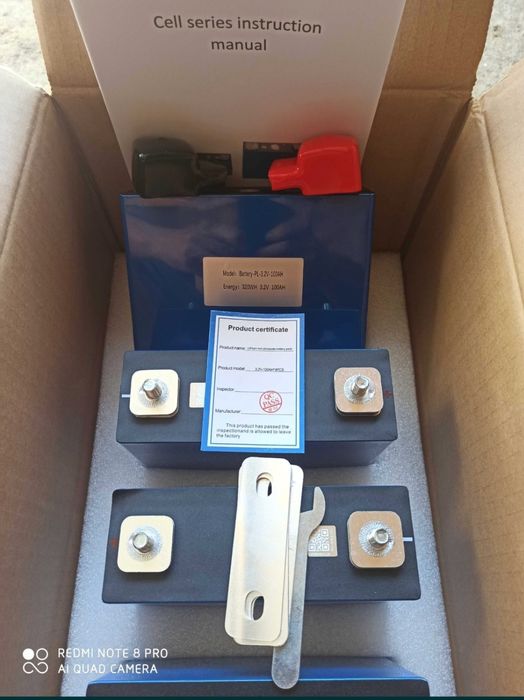 Ogniwa Life-po4 100 Ah 3.2v 8 sz