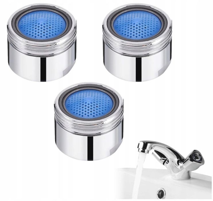 Aerator M18 z filtrem do kranu, 3-częściowa wkładka do dyszy