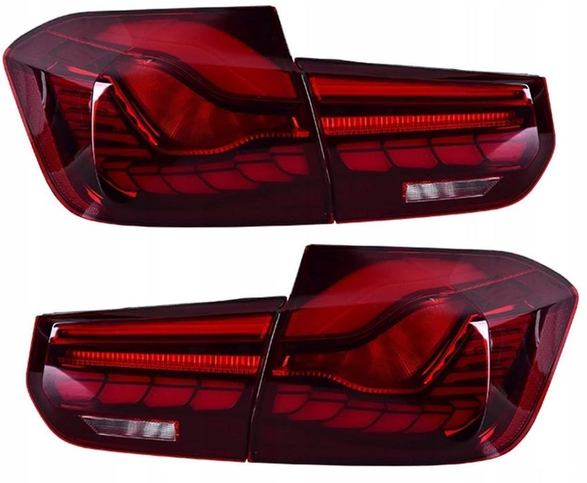lampa tyl na kpl oled led gts-look animacje bmw 3 f30 2011-2018 lift