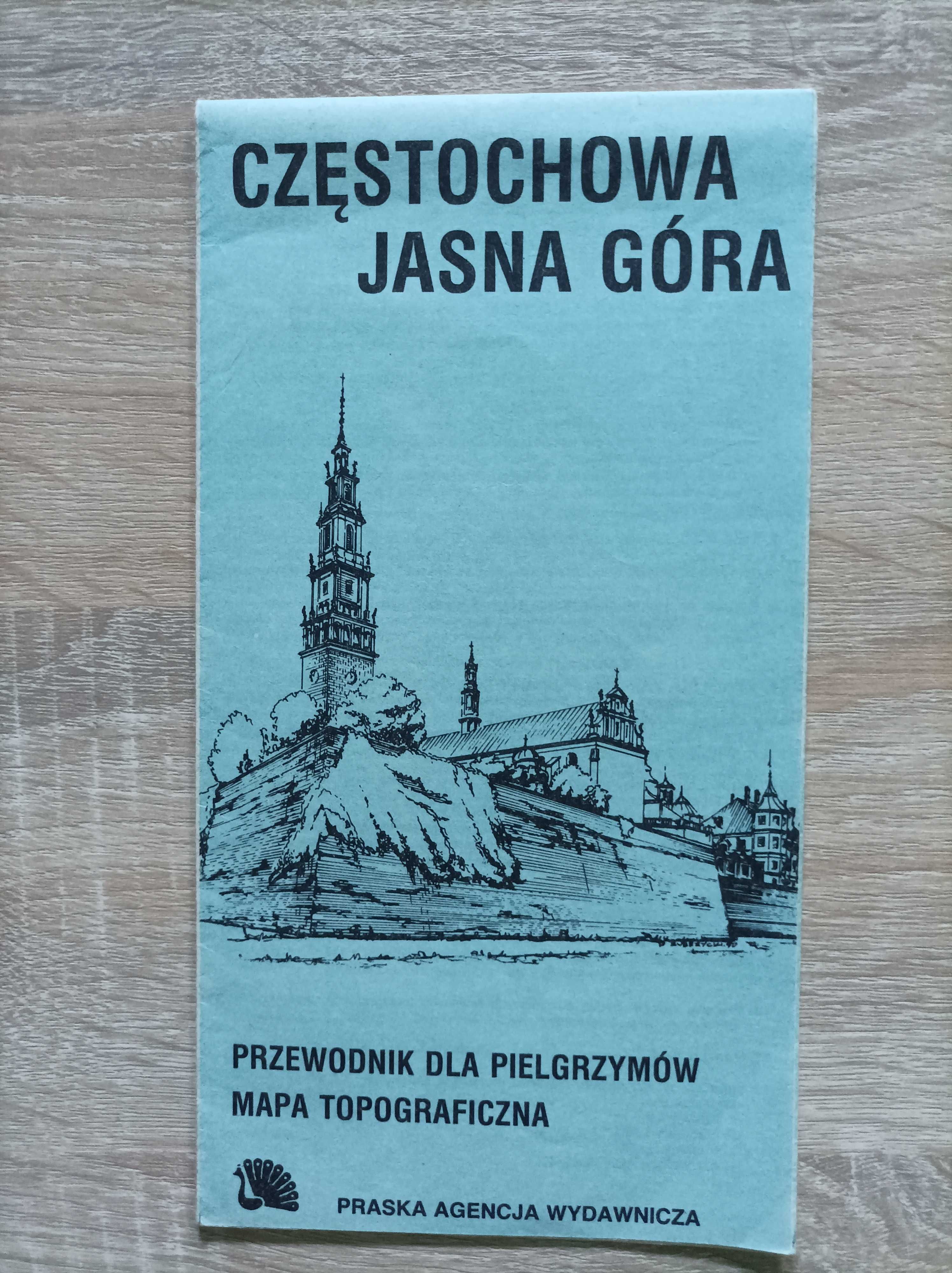 Mapa Topograficzna Polski - Częstochowa
