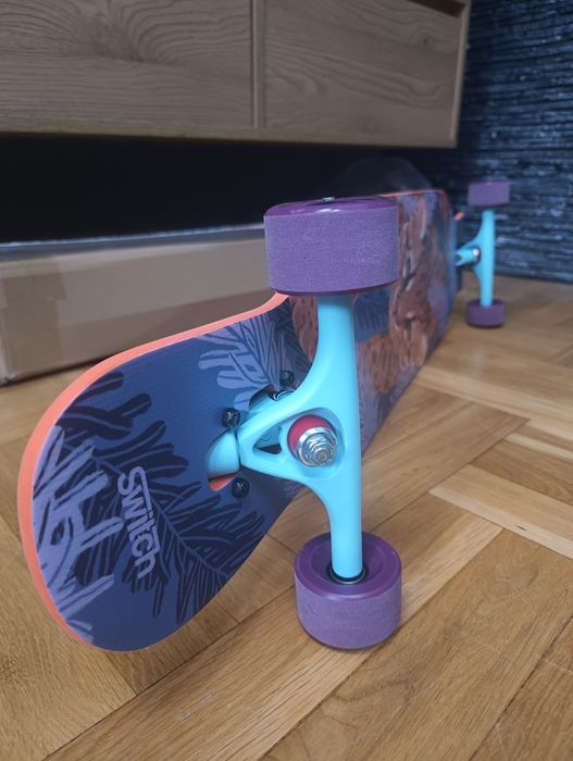 Nowa deskorolka Longboard Switch Twin V2 ocelot