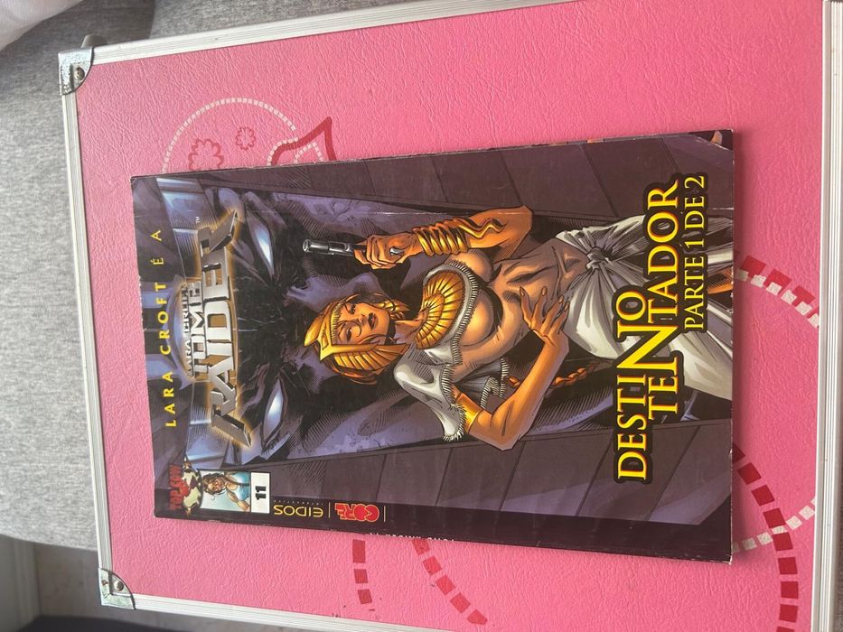 Livros bd tomb raider