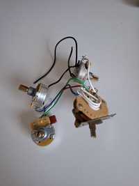 Elektronika fender stratocaster potencjometry przełącznik