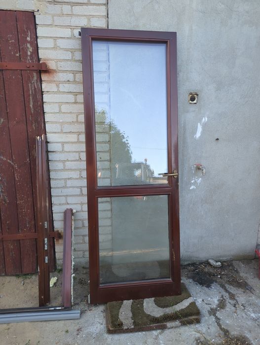 Drzwi balkonowe okucia rota bez futryny 75 x 214