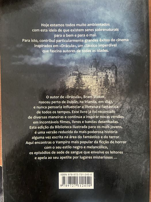 Livro Drácula de Bram Stoker