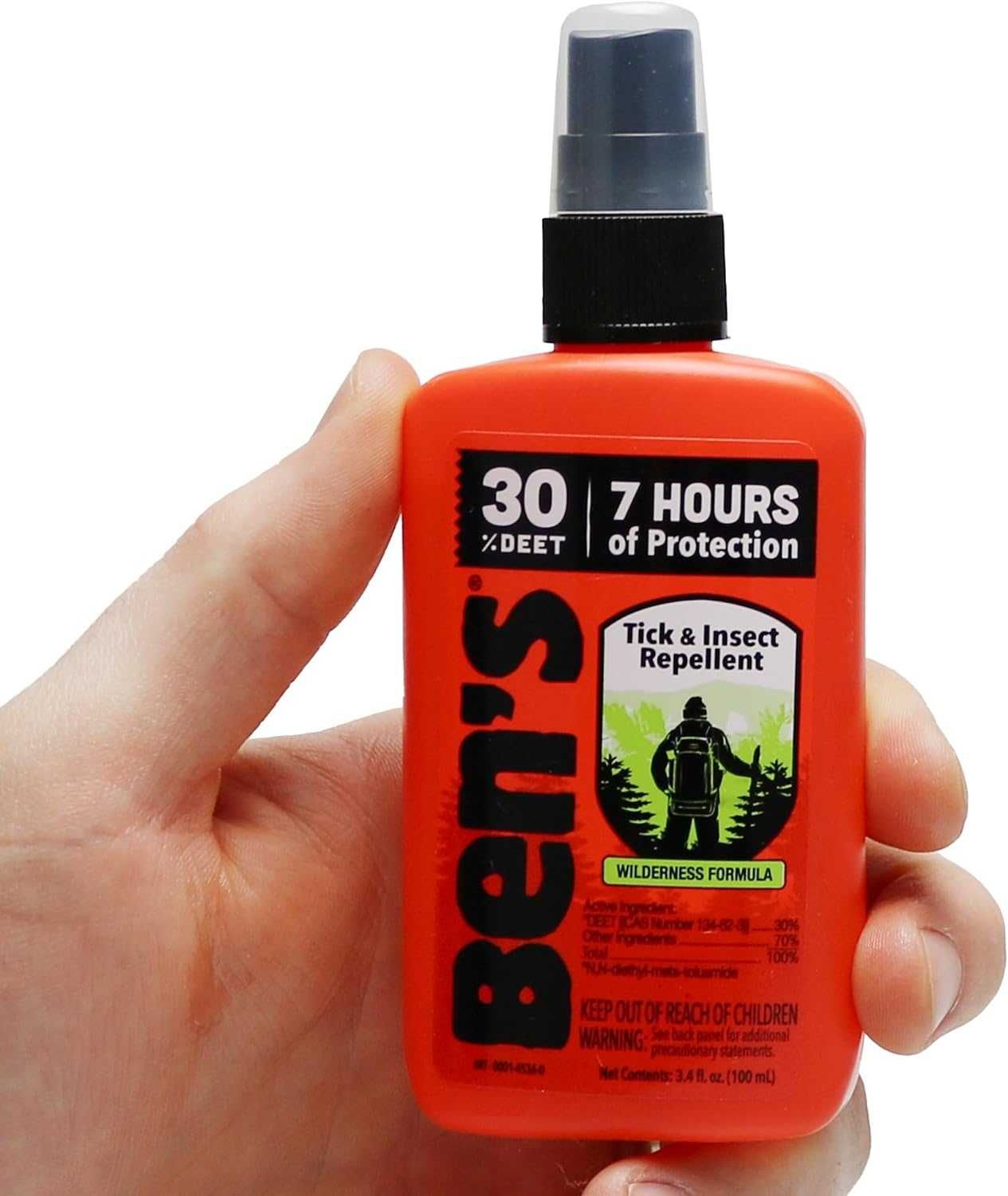 Засіб від комах Bens 30 Deet Insect Repellent Spray комарів, кліщів