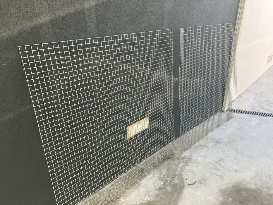 Rede metalica quadrada