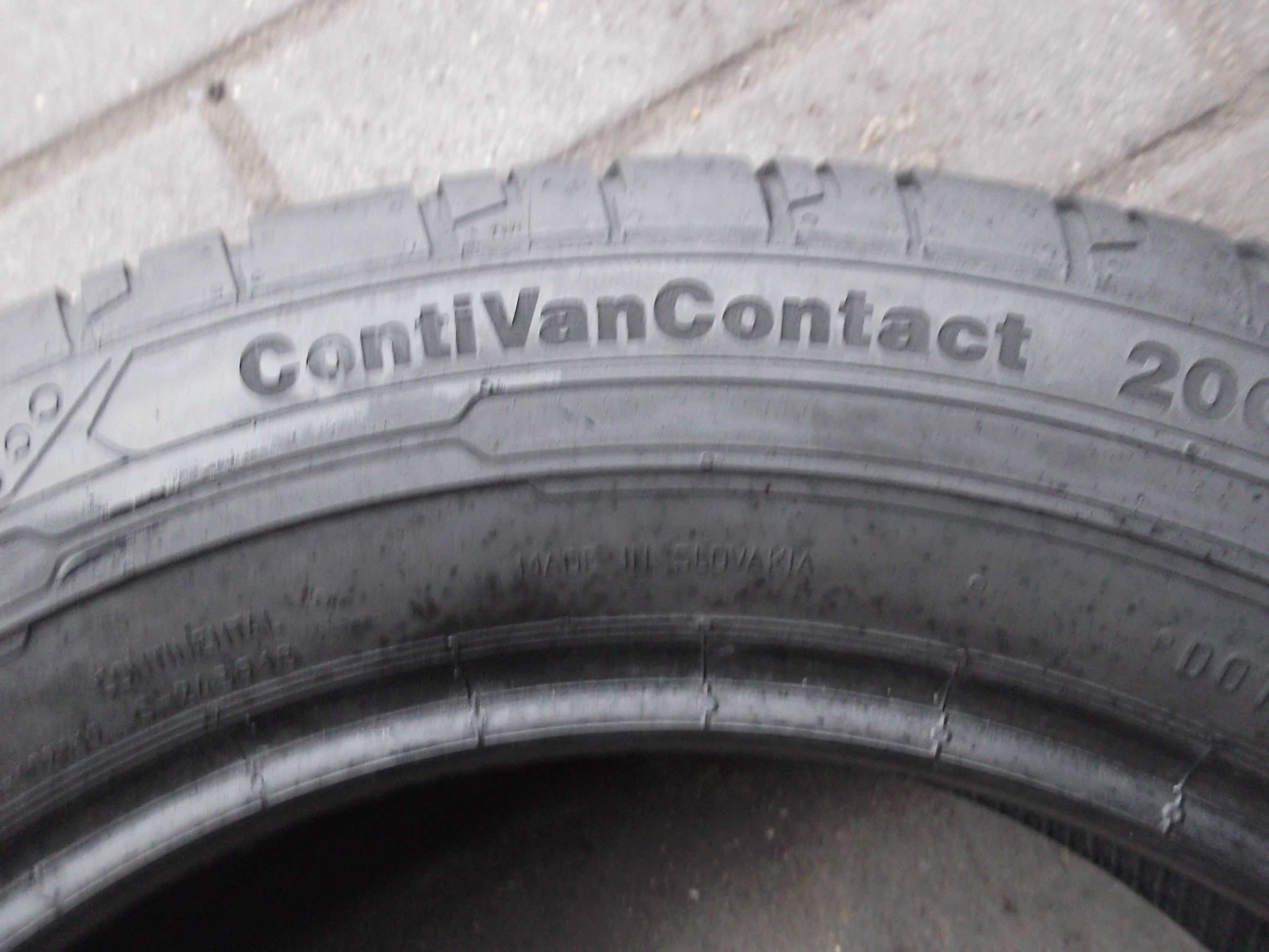 Opony 225/55/17C Continental 2szt