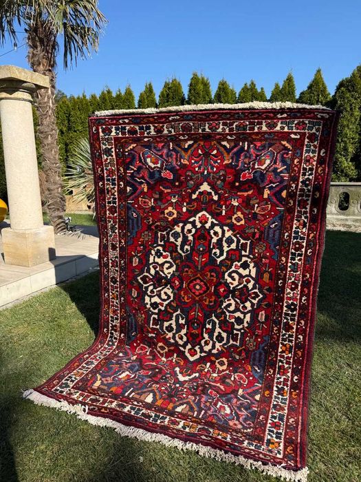 Idealny wełniany r.tkany perski Iran Hamadan 215x135 galeria 13 tys